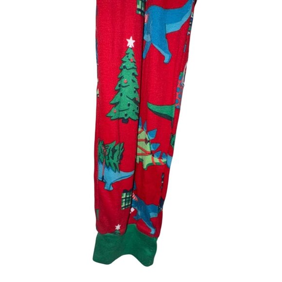 Wondershop Womens Dinosaur Christmas Pajama Set Red & Green Size Small - Picture 6 of 12